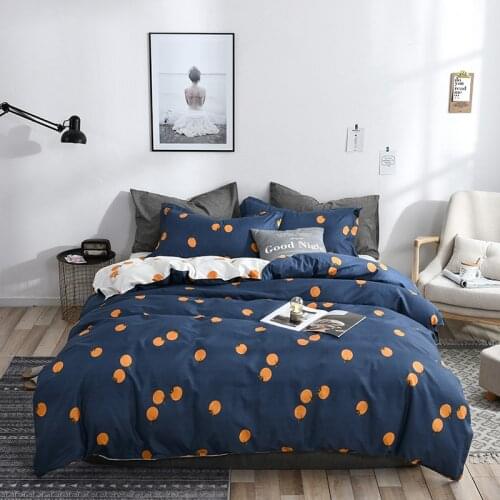 Solstice Home Textile Floral Girls Bedding Sets Kid Adults Gray Linen Duvet Cover Pillowcase Bed Sheet King Queen Full Twin Size