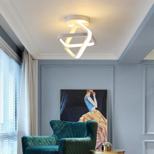 2021 Nordic new aisle corridor LED chandelier indoor cloakroom dimming lighting ceiling lamp simple and beautiful