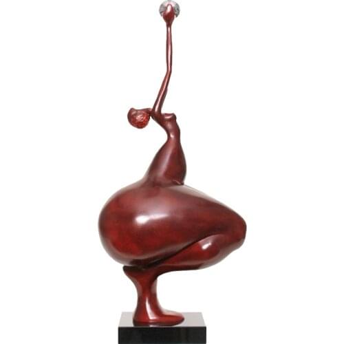 Modern Creative Home Character Sculptured Ornaments Living Room Entrance Restaurant Wine Cabinet Can Be Customized