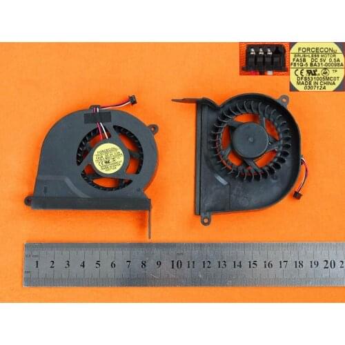New Laptop Cooling Fan For SAMSUNG RV411 RV415 RV420 RV511 RV509 RV515 RV520 RV409 RC520 RC510(Original) PN:DFS531005MC0T