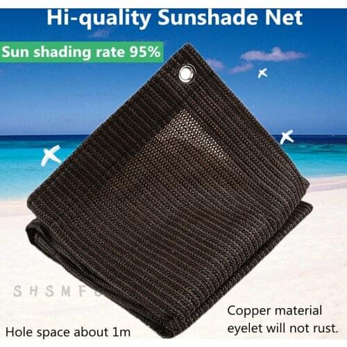HDPE Anti-UV Sunshade Net Car Sunblock Shade Cover Outdoor Garden Sunscreen Cloth Greenhouse Cover 95% Shading Rate