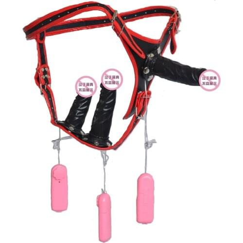 Adult Taste Articles Full Shock Wear Console Oneself Female Anal Suppository Backyard Woman With Leather Pants Removable