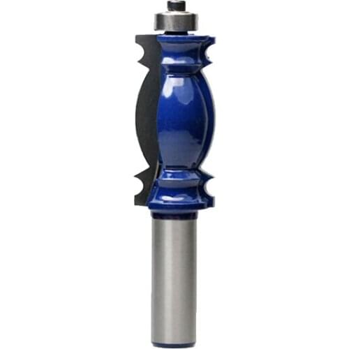 1pc 1/2 shank 12.7*22.2*47.6mm Lace milling cutters CNC Engraving High-speed steel tools for woodworking Special Profiled knife