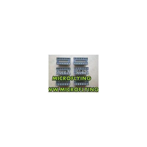50pcs 16 Pin DIP SIP IC Sockets Adaptor Solder Type