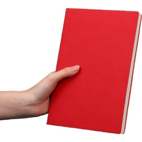 Premium Soft PU a5 Notebook Journal Classic Office Notepad 196 Lined Pages 100gsm Thick Ink-Proof Dowling Paper for Gift H3CA