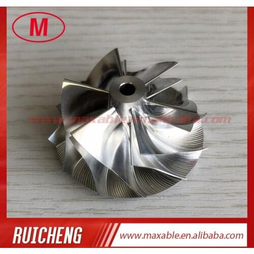 BV40 6+6 blades 37.50/46.00mm high performance Turbo Billet/milling/aluminum 2618 compressor wheel