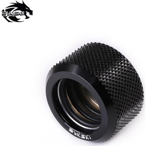 BYKSKI OD16mm Hard Tube Fitting / Hand Fast Compression Fitting G1/4'' Threading use for 12/16mm 14/16mm Acrylic PETG Hard Tube