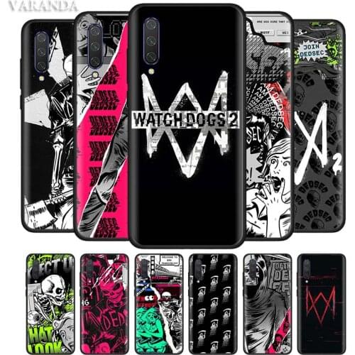 Watch Dogs 2 Dedsec Case For Xiaomi Mi Poco X3 NFC 10T Pro 5G 11 Note 10 Lite 9T M3 CC9 9SE Phone Coverba A2 F1 Cover Funda