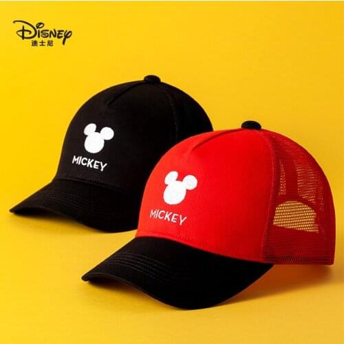 Disney Baby Hat Cartoon Mickey Mouse Kids Hats Baseball Cap Boys Caps Childrens Hip Hop Hats Adjustable 50-54cm