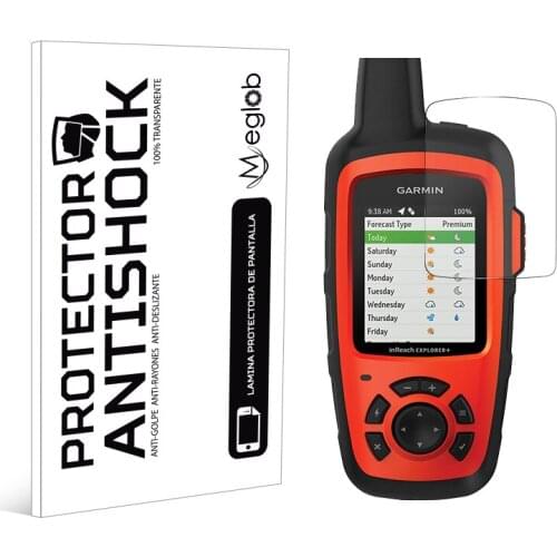 Screen protector Anti-Shock Anti-scratch Anti-Shatter compatible with Garmin inReach Explorer