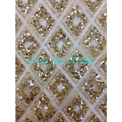Modern Design JRB-72214 glued glitter Tulle Lace French net Lace Fabric for Wedding Dress