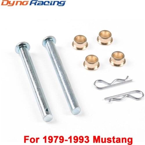 Door Hinge Pin Pins Kit w/ bushings Replace Hardware For Mustang 1979-1993 8PCS BX102079