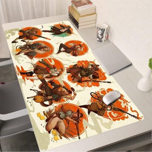 Rug Mouse Pad Gamer Accessories Gaming Mouse Mat Team Fortress 2 Mausepad Pc Gamer Complete Varmilo Mice Keyboards Computer