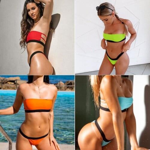 Bikini 2020 Swimwear Female Swimsuit Swimming Suit For Women Push Up Swimwear Swimsuit Brazilian Bikini Swim Suit