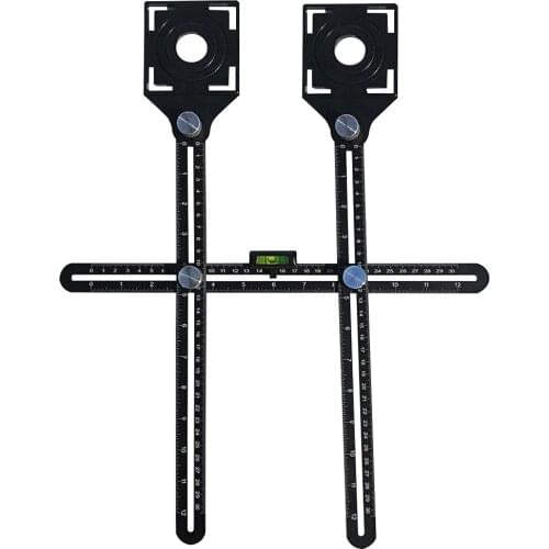 Ceramic Tile Hole Locator Tile Height Adjuster Universal Adjustable Mud Tile Glass Fixed Punch Multi-Functional Tiling Tool