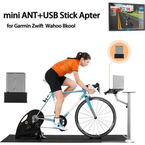 Mini ANT+ USB Stick Adapter for Wahoo Bkool cycling Garmin Forerunner Receive ANT+ wireless radio Dongle ANT USB Stick Adapter
