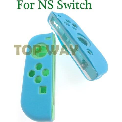 10sets Soft Silicone Protective Skin Case Cover For Nintend Switch NS Joy Con Controller shell