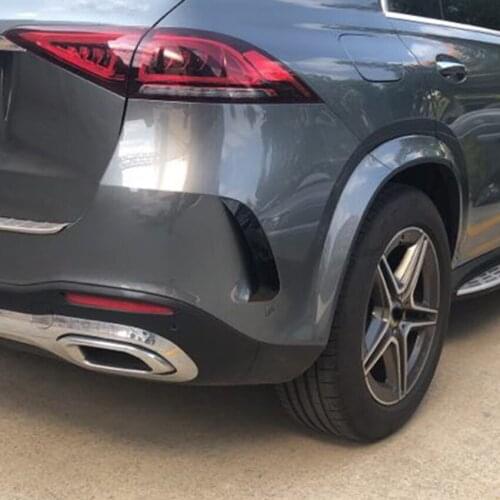 Car Bumper Fender Stickers Trim Cover for Mercedes Benz GLE Class W167 2020+ Sport Accessories Car Styling