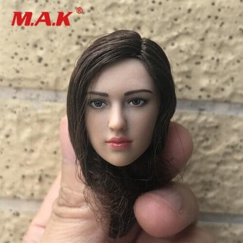 PL2020-162 1/6 Scale Female Viking Women Head Sculpt Models for 12'' Female Dolls in stock