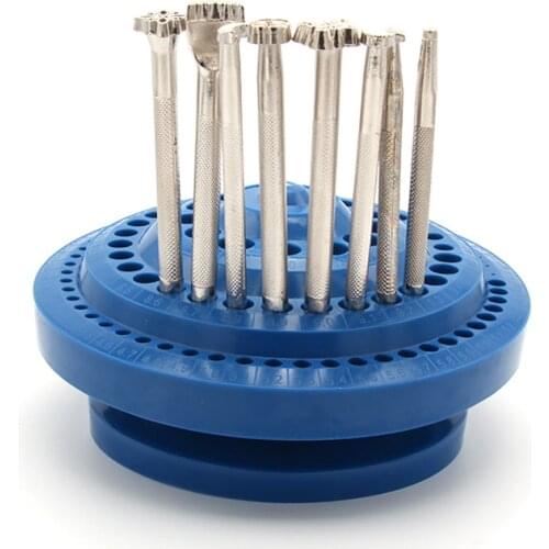 Plastic Box Leather Craft Tools Holder Rack Stand Leather Stamp Punch Accessories Storage Box Organizer for leathercrafts tools