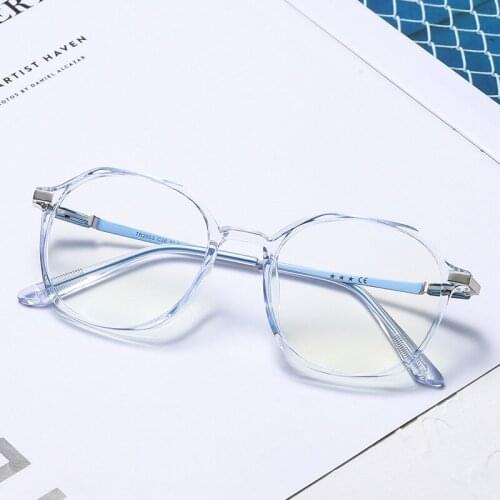 Transparent blue light glasses for women men radiation ray blocking blocker computer gaming glass lentes anti luz azul Goggles
