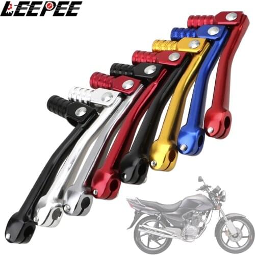 LEEPEE Bikes Gear Lever Motorcycle CNC Aluminum Moto Folding Gear Shift Lever for TGR 250 J1 J2 Cheetah T4 Moto Accessories