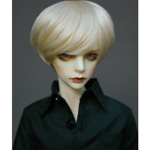 1/3 BJD SD doll wig high temperature silk uncle 3 points giant bjd male/female short hair one piece Free shipping