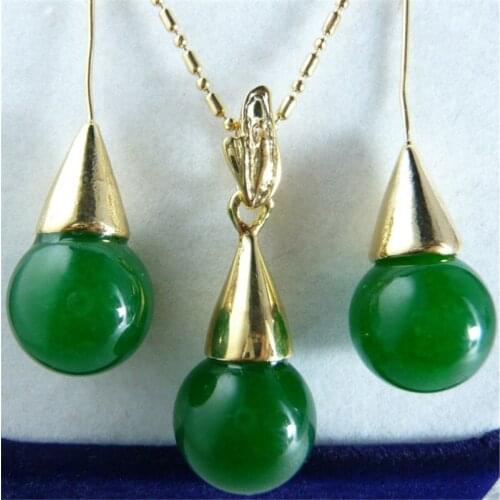 12mm Green Red Purple Black Yellow Shell Pearl Pendant Necklace Earrings Jewelry Set Gold Color Choker Fashion Women Party Gifts