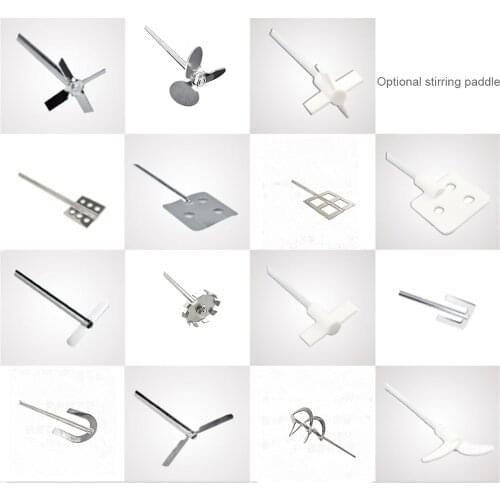 20L 40L 60L optional stirring paddles for Economical Digital Liquid Mixer Overhead Stirrer