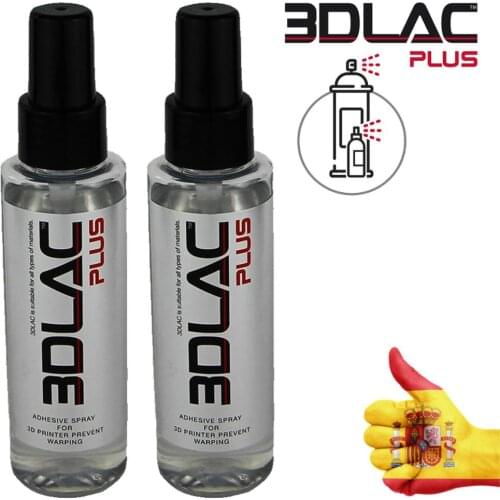 3DLAC PLUS, Anti warping, 3d printers, ender, prusa, anet, cr10, Artillery, filament, ABS, PLA, Petg, heated bed