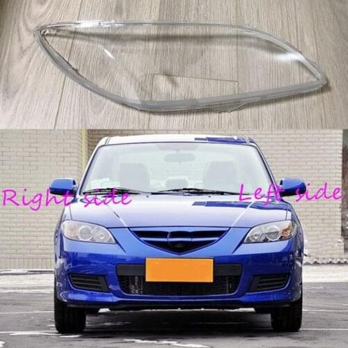 For Mazda 3 M3 (sedan) 2006 2007 2008 2009 2010 2011 2012 Car Headlight cover Headlamp Lens Auto Shell Cover