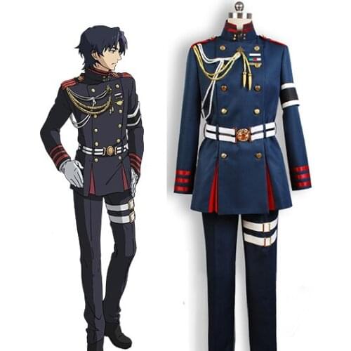 Anime Seraph of the End Guren Ichinose Uniform Cosplay Costume