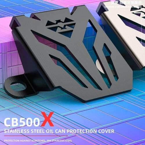 SPIRIT BEAST Motorcycle Oil Bottle Cover Refitting Accessories For CB500X brake Oil Cup Protective Cover Oil Can Cover