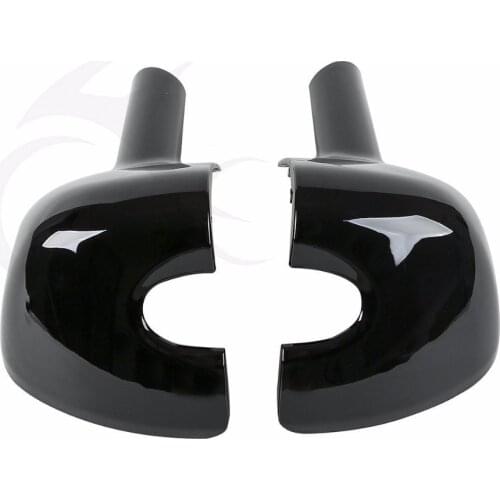 Left and Right Lower Vented Leg Fairing Caps For Harley-Davidson Touring Models
