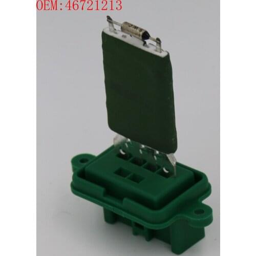 NEW Heater Blower Motor Fan Resistor For FIAT 500 Panda Punto Seicento Doblo Ducato 46721213 46723713 71732250 46722909