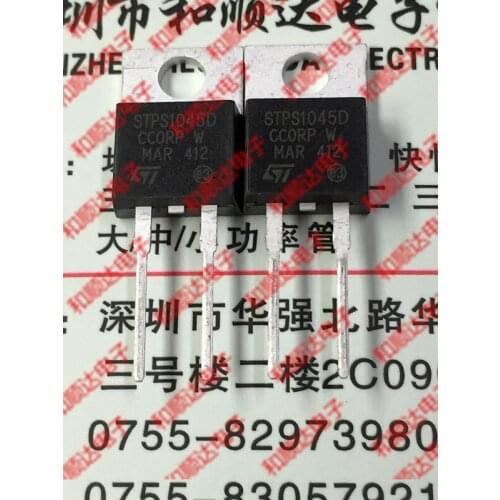 Original New / 5pcs / STPS1045D TO-220-2