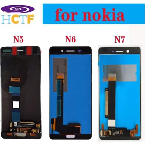 Original for Nokia 5 N5 6 N6 7 N7 LCD Display Touch Screen Digitizer Assembly