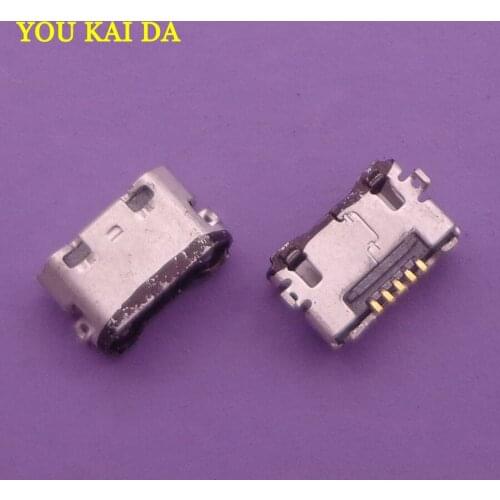 50pcs micro USB connector charging port repair parts For Motorola Moto G XT937C XT1028 XT1031 XT1032 plug dock socket port