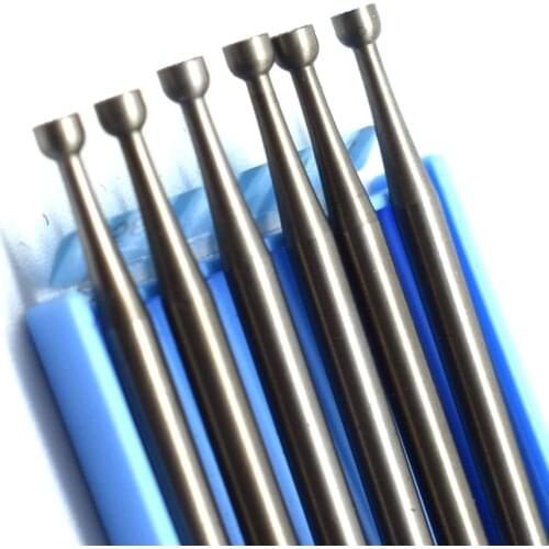 Cup Burs Steel Burs Series 0.9mm-0.23mm 411# 6Pcs /lot For One Size