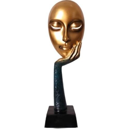 Modern abstract like Ms. art sculpture meditation beauty figure statue angel girl figurine home decoration accessories crafts