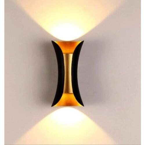 6w 10w Modern Waterproof Led Wall Lights Indoor Bedroom Decorative Lighting Aluminum Outdoor Porch Garden Aisle Park Wall Lamps