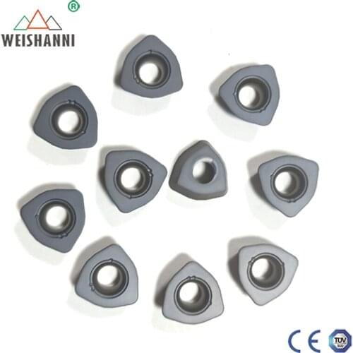 Carbide Insert Cnc Turning Tools WDMW080520 Milling Cutter Black 50pcs