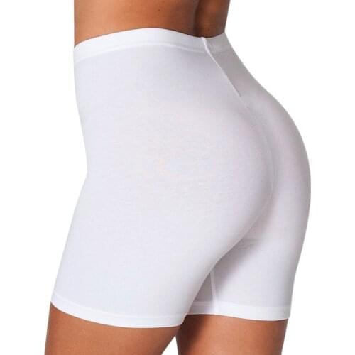 2021 plus size stretch cotton three-point leggings sports womens small feet female shorts three-point safety pants