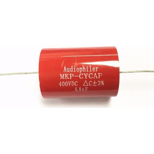 10PCS-50PCS MKP-kondensotor MKP 6.8uf 400v Tubular Audio Capacitor 400V6.8UF