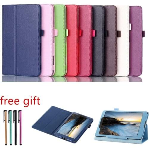 Smart Case For Huawei MatePad T8 Kobe2-L09 Kobe2-L03 8.0 Tablet Stand cover for Huawei T8 8 case pu Leather Protective Cover+pen