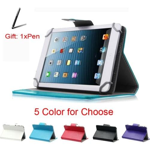 For Motorola XOOM Wi-Fi/2 3G MZ616 32Gb 10.1 inch Tablet Universal Book Cover Case NO CAMERA HOLE