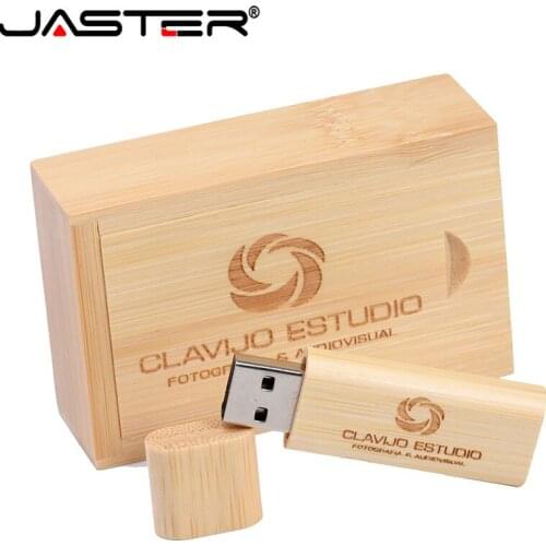 JASTER USB 2.0 wooden small round USB flash drive pendrive 4GB 8GB 16GB 32GB 64GB memory stick u disk (free custom logo)