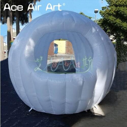 High quality round inflatable food sale stall,music booth,concesstion event,News Kiosk for night club or exhibition