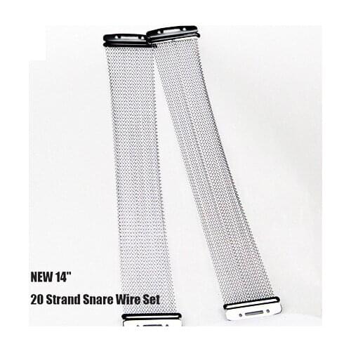 High Quality NEW 14" 20 Strand Snare Wire Set for 14" Snare Drum Part Restoration Replacement 1piece snare