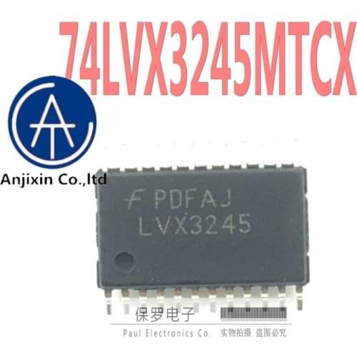 10pcs 100% orginal new real stock Logic chip 74LVX3245MTCX LVX3245 TSSOP-24